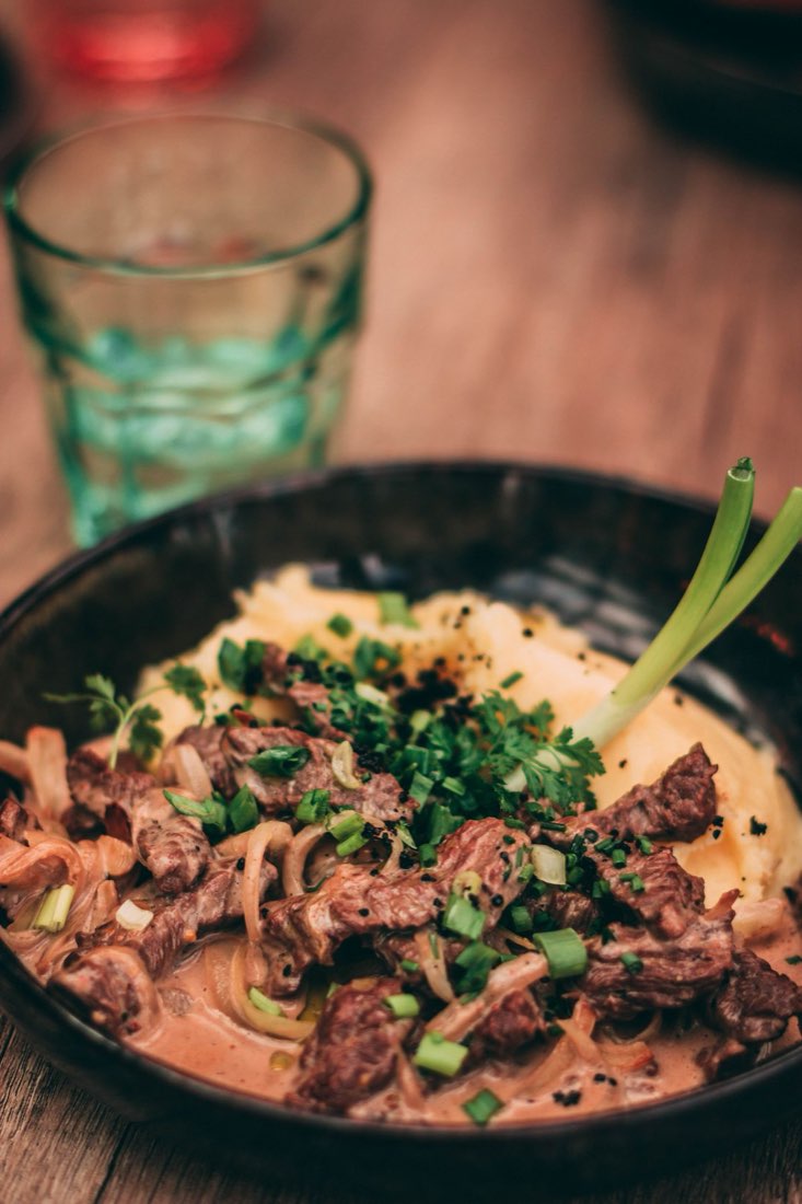 Så gör du en fantastisk halloumistroganoff