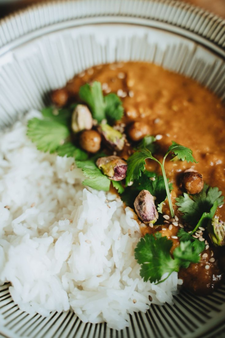Vegansk kikärtscurry – enkel middag på under 30 minuter